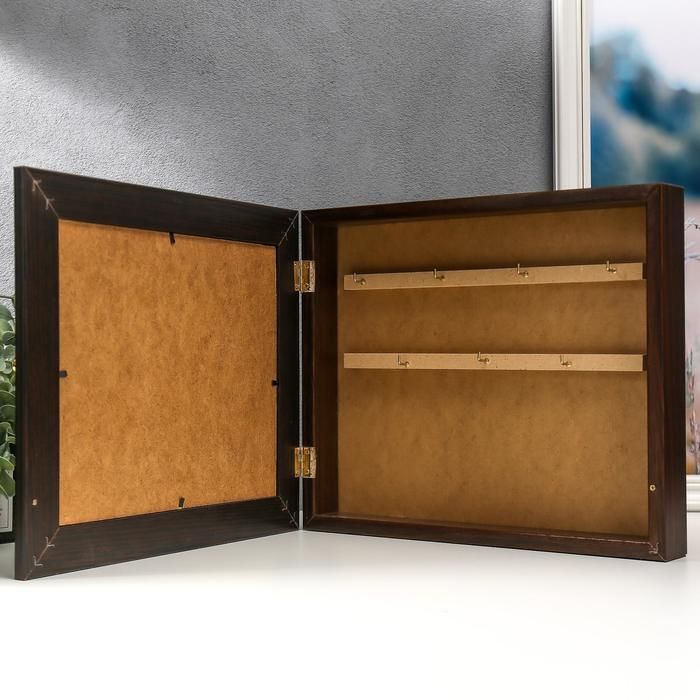 Ключница Ключница "Home" венге 26х31 см