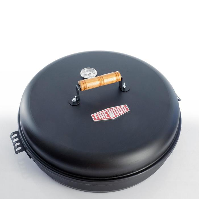 Коптильня круглая Коптильня круглая "FIREWOOD" большая, 45*15 см