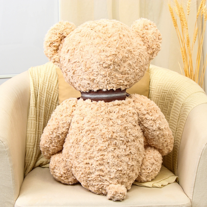 Мягкая игрушка «Медведь» кудрявый, 70 см, цвет бежевый