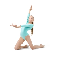 Купальник для гимнастики и танцев Grace Dance, р. 36, цвет ментоловый