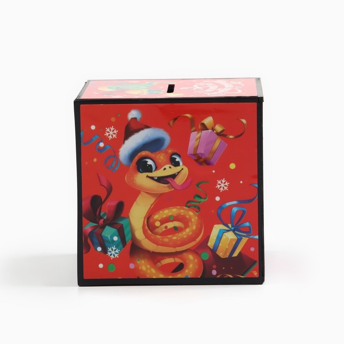 Копилка новогодний подарок «Новый год: Счастья в новом году » 7 х 7 см Копилка новогодний подарок «Новый год: Счастья в новом году » 7 х 7 см