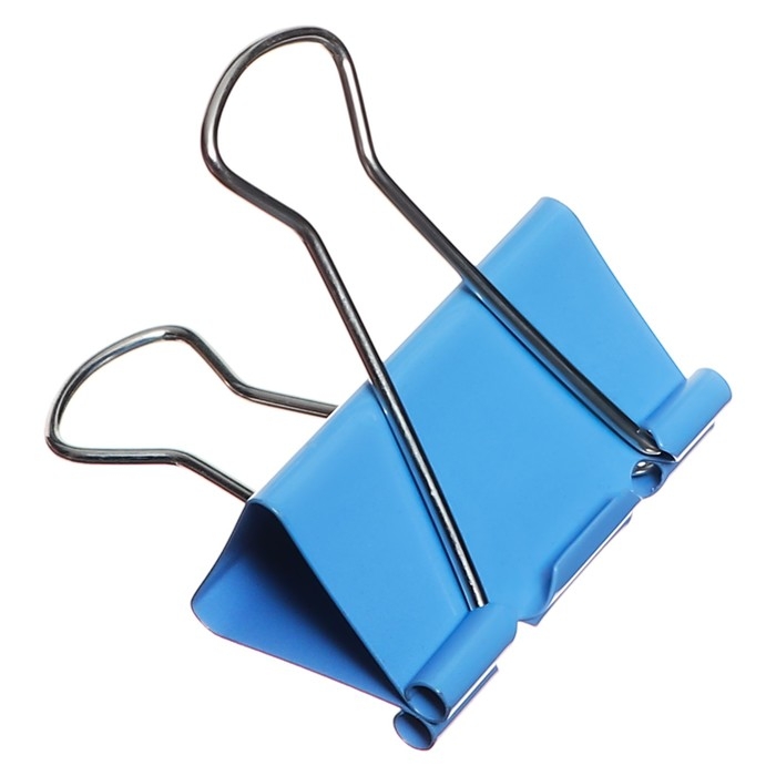 Набор зажимов для бумаг, цветные, 41 мм, 24 штук, 4 цвета, в пластиковой тубе, МИКС Набор зажимов для бумаг, цветные, 41 мм, 24 штук, 4 цвета, в пластиковой тубе, МИКС