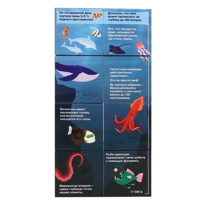 Развивающий трансформер «Умникуб: Океаны», 3+ Развивающий трансформер «Умникуб: Океаны», 3+