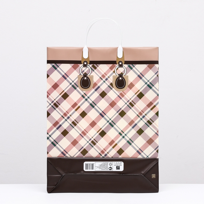 Пакет Пакет "Стиль", мягкий пластик, 42х32 см 100, мкм