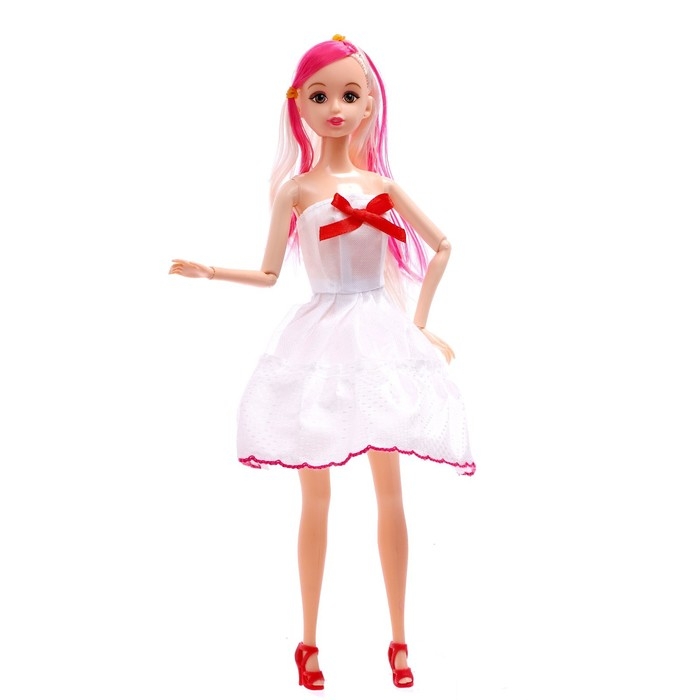 Кукла шарнирная «Лиза» с набором платье, обуви и аксессуарами Кукла шарнирная «Лиза» с набором платье, обуви и аксессуарами