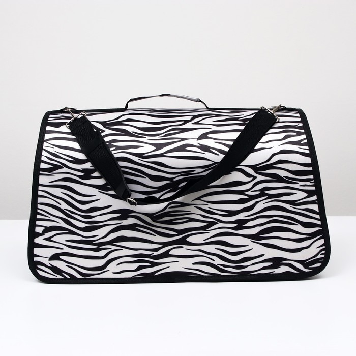 Сумка-переноска для животных  Сумка-переноска для животных "Белый тигр", размер L, 53 х 21 х 29 см