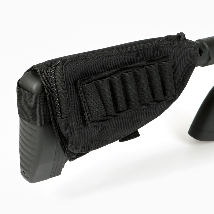 Патронташ на приклад, нейлон 1000d, черный Патронташ на приклад, нейлон 1000d, черный