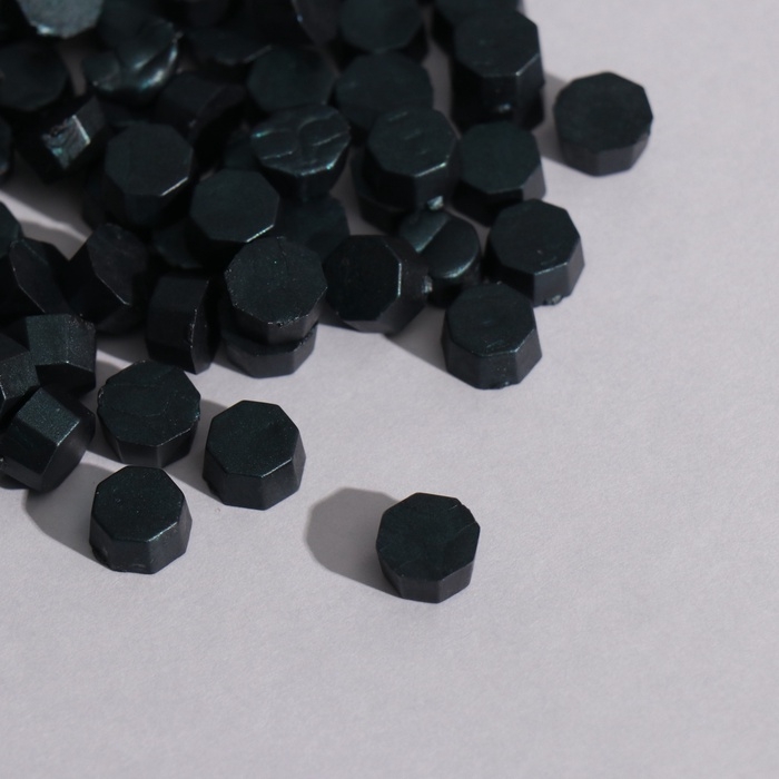 Сургуч в гранулах Сургуч в гранулах "Морская волна" перламутр набор 100 капсул