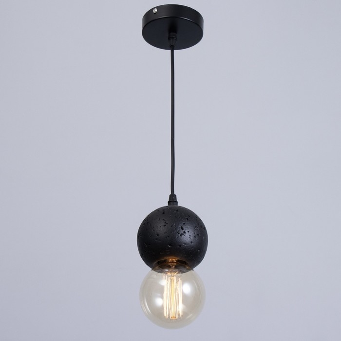 Светильник BayerLux Светильник BayerLux "Сноу" Е27 40Вт черный 10х10х10-100см