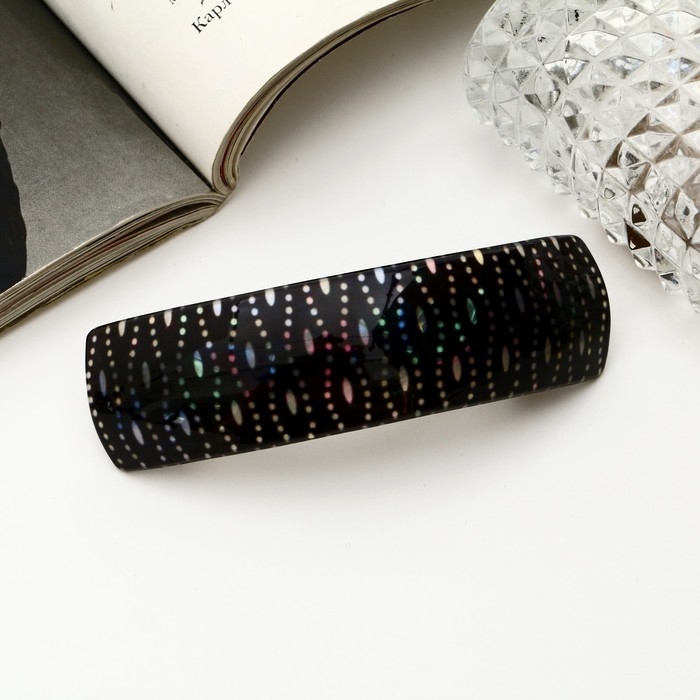 Заколка-автомат для волос Заколка-автомат для волос "Толиман" волна, 8 см