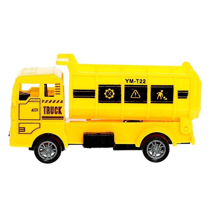 Набор машинок «Спецтехника», 3 шт, дорожные знаки, МИКС Набор машинок «Спецтехника», 3 шт, дорожные знаки, МИКС