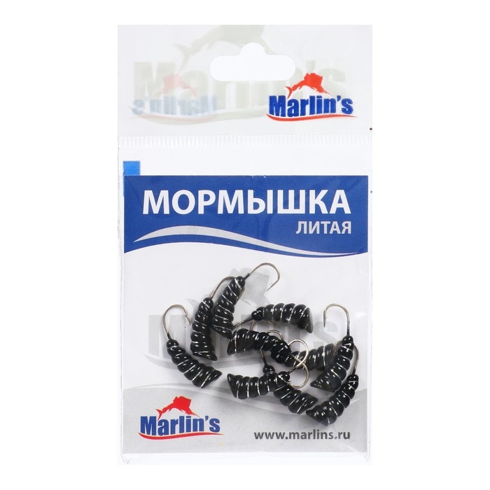 Мормышка литая Marlin's ОСА №3, 1.80 г, 10 шт Мормышка литая Marlin's ОСА №3, 1.80 г, 10 шт