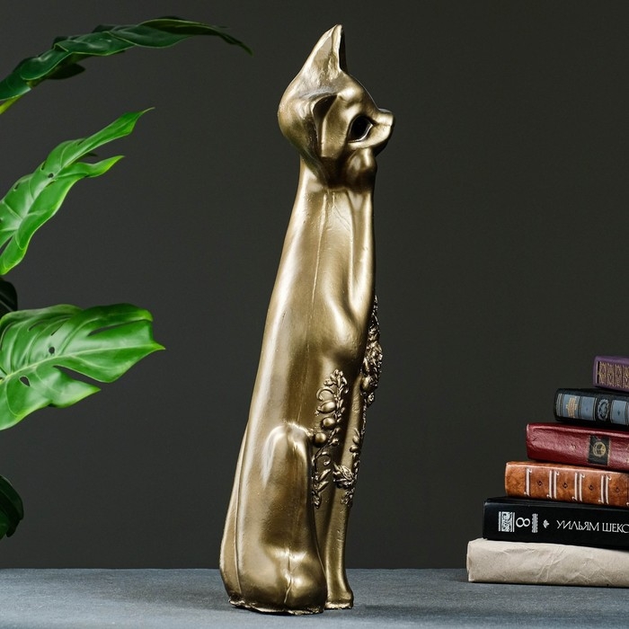 Копилка Копилка "Кошка" бронза, 49см