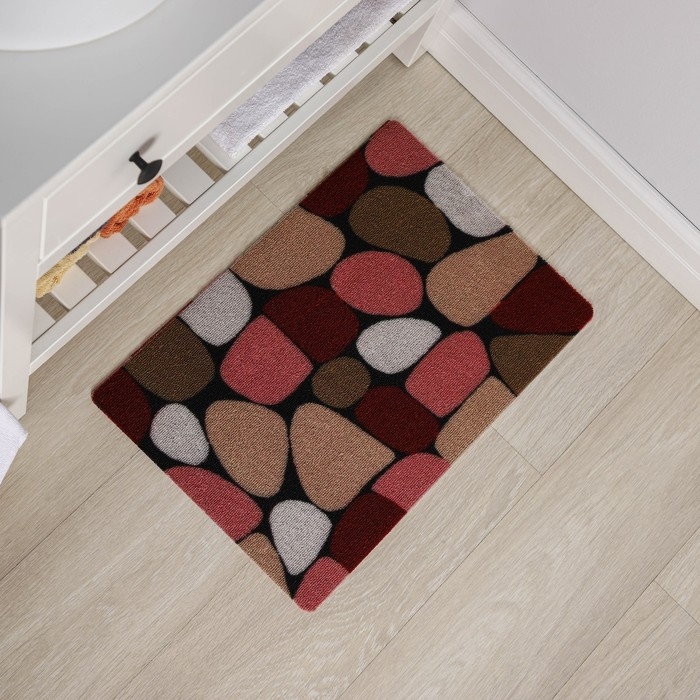 Коврик придверный влаговпитывающий Доляна, без окантовки, 37×58 см Коврик придверный влаговпитывающий Доляна, без окантовки, 37×58 см