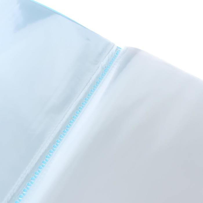 Папка А4 Calligrata, 80 прозрачных вкладышей, 700 мкм, бирюзово-голубой Папка А4 Calligrata, 80 прозрачных вкладышей, 700 мкм, бирюзово-голубой