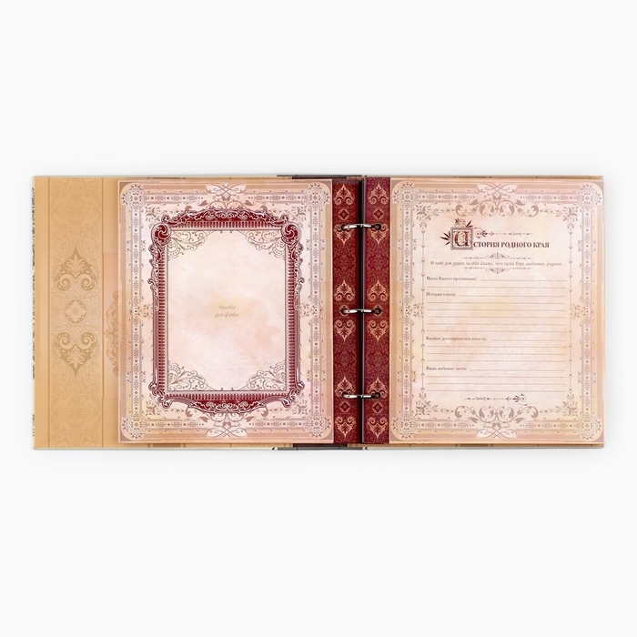 Родословная книга с рамкой под фото «Семейная», 21,5 х 23,7 см. Родословная книга с рамкой под фото «Семейная», 21,5 х 23,7 см.