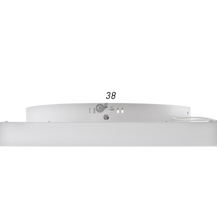 Светильник с ПДУ 1887/1 LED 89Вт диммер белый 46х46х7 см BayerLux