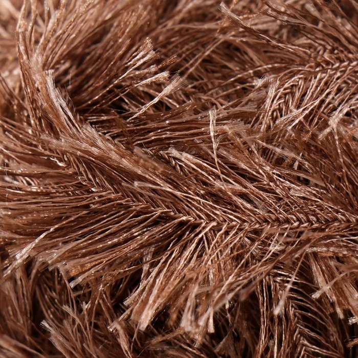 Пряжа Пряжа "Samba" 100% полиэстер 150м/100гр (199 коричневый)