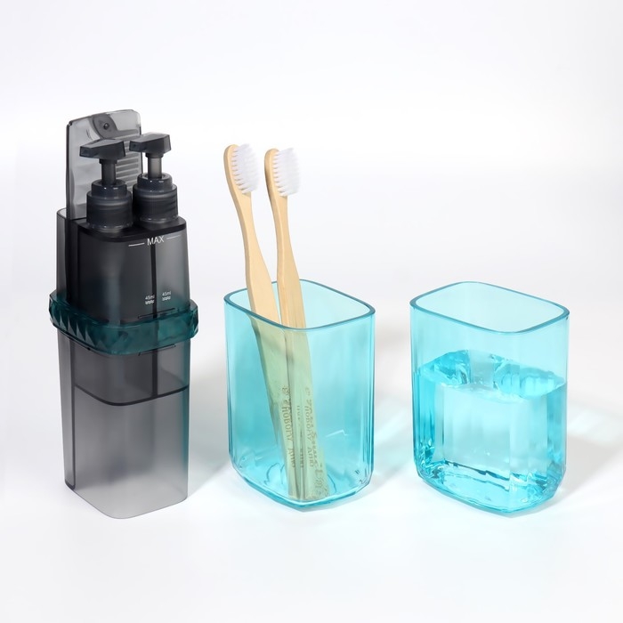 Набор дорожный, 5 предметов, в футляре, цвет МИКС Набор дорожный, 5 предметов, в футляре, цвет МИКС