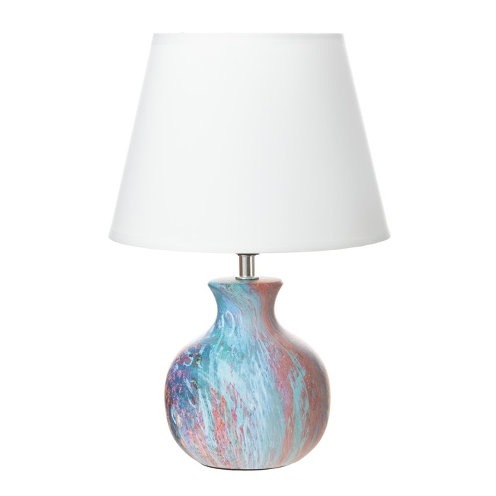 Настольная лампа Настольная лампа "Корин" Е27 40Вт разноцветный 22,5х22,5х32,5 см RISALUX