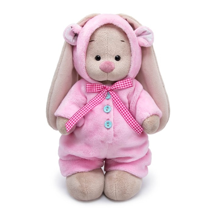 Мягкая игрушка «Зайка Ми в меховом комбинезоне», 25 см Мягкая игрушка «Зайка Ми в меховом комбинезоне», 25 см