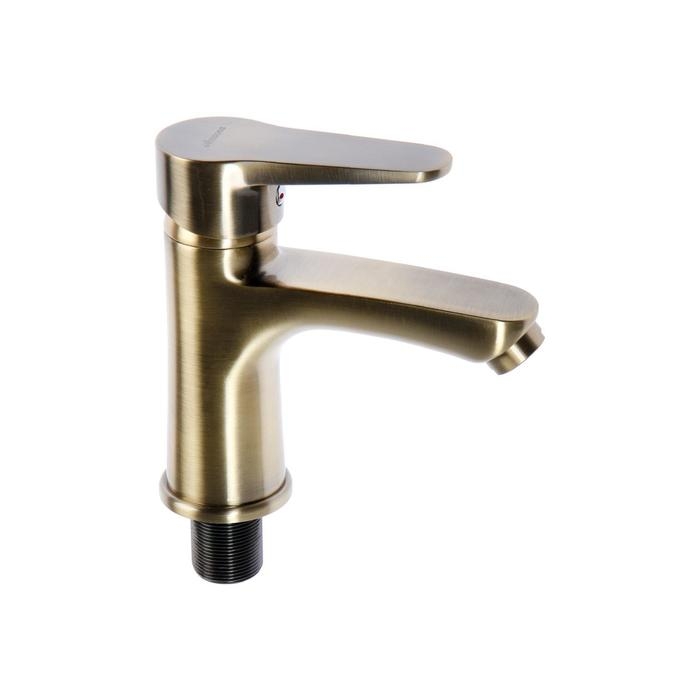 Смеситель для раковины Accoona A96111С, 1-рычажный, силумин, картридж 35мм, цвет Смеситель для раковины Accoona A96111С, 1-рычажный, силумин, картридж 35мм, цвет "бронза"