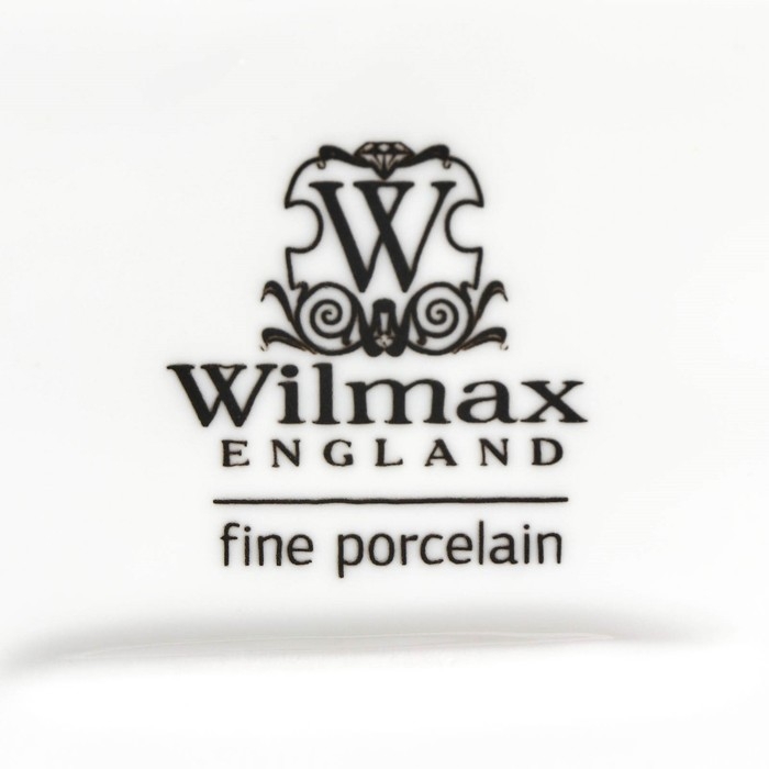 Блюдо фарфоровое Wilmax, 21,5×13,5 см, цвет белый