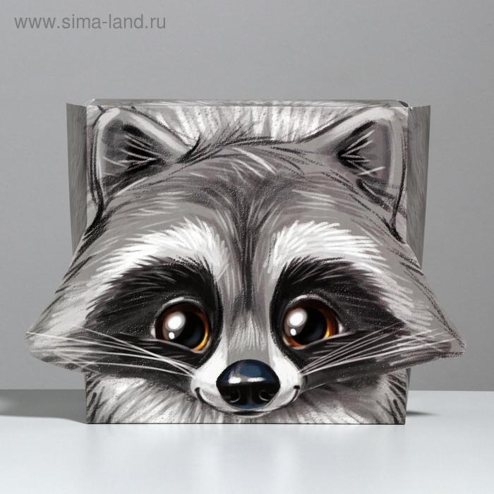 Коробка подарочная складная, упаковка, «Енотик», 25 х 25 х 10 см Коробка подарочная складная, упаковка, «Енотик», 25 х 25 х 10 см