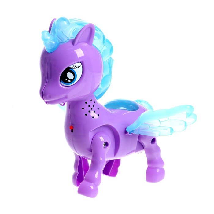 Игрушка «Любимый единорог», ходит, свет, русская озвучка Игрушка «Любимый единорог», ходит, свет, русская озвучка