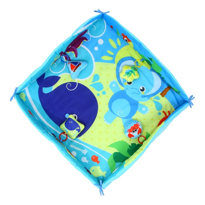 Игровой коврик для детей «Манеж», диаметр 85 см, виды МИКС, Крошка Я Игровой коврик для детей «Манеж», диаметр 85 см, виды МИКС, Крошка Я
