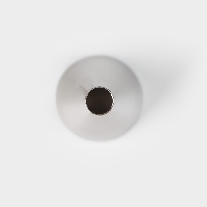 Насадка кондитерская KONFINETTA «Круг», d=2,4 см, выход 0,6 см, нержавеющая сталь Насадка кондитерская KONFINETTA «Круг», d=2,4 см, выход 0,6 см, нержавеющая сталь