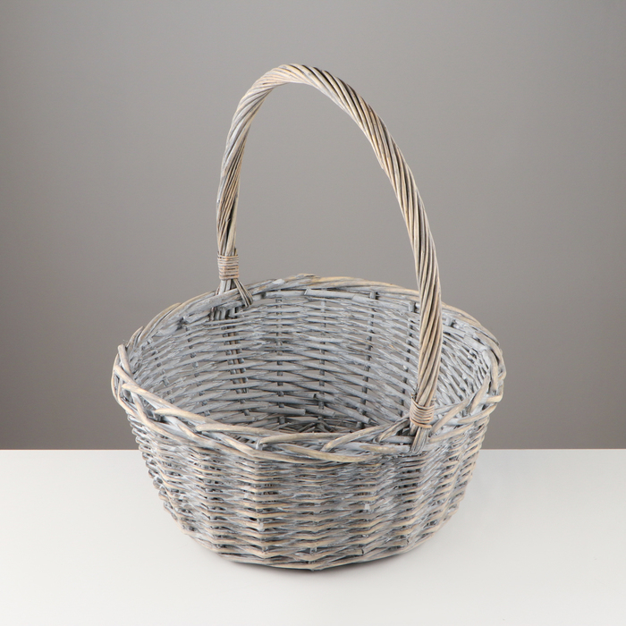 Набор корзин «Косичка», 3 шт, 40×17/45 см, 32×16/40 см, 26×16/37 см, ива Набор корзин «Косичка», 3 шт, 40×17/45 см, 32×16/40 см, 26×16/37 см, ива