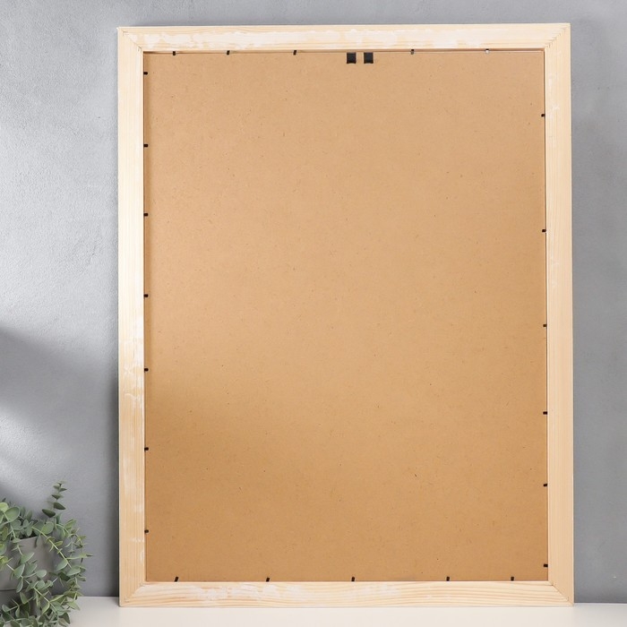 Фоторамка дерево Liza 60х80 см белая (пластиковый экран) Фоторамка дерево Liza 60х80 см белая (пластиковый экран)