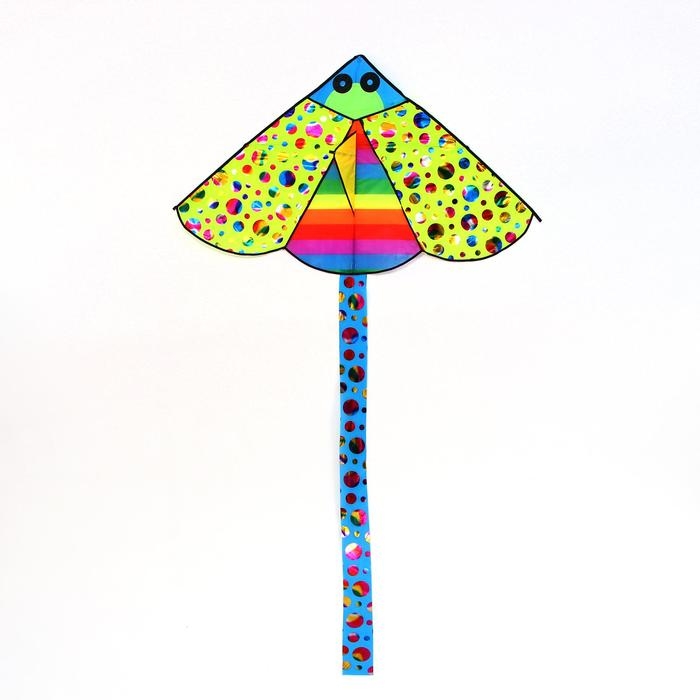 Воздушный змей «Насекомое», с леской, цвета МИКС Воздушный змей «Насекомое», с леской, цвета МИКС