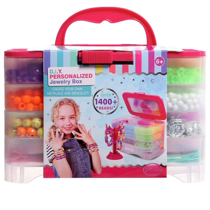 Набор для создания украшений «Мои браслеты» Набор для создания украшений «Мои браслеты»