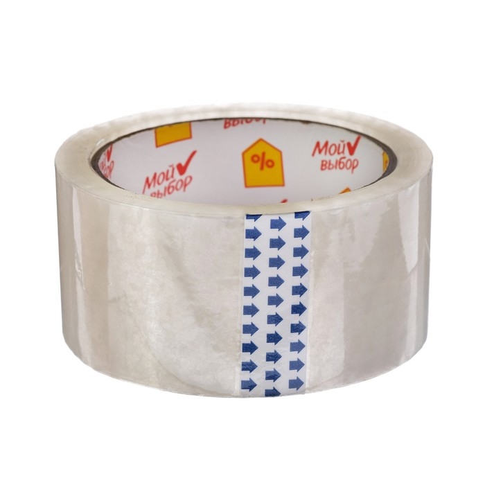 Клейкая лента "Мой Выбор" прозрачная 45 мм * 66 м * 40 мик