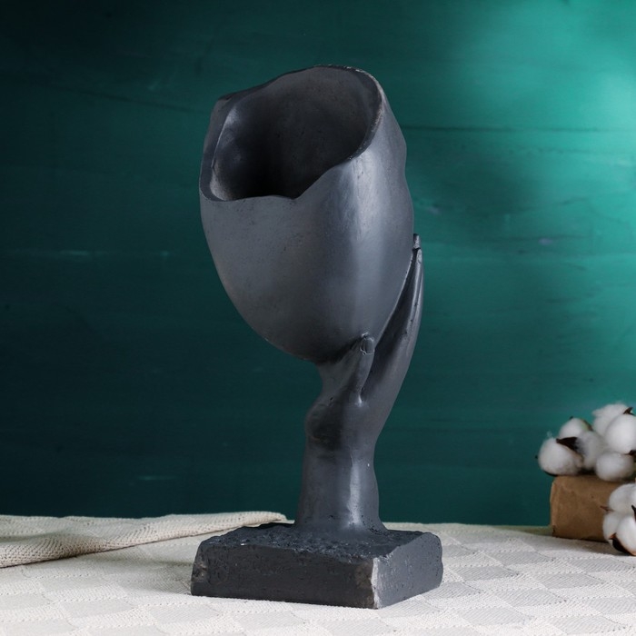 Кашпо - ваза  Кашпо - ваза "Сила нежности" 31х12х12см