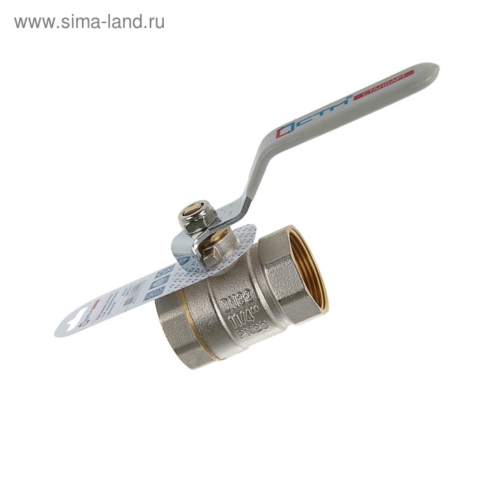 Кран шаровой Кран шаровой "СТМ" Стандарт, PN20, внутренняя/внутренняя резьба 1 1/4", рычаг