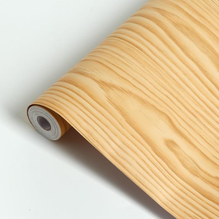 Пленка самоклеящаяся D&B 2085 дерево светлое, 0,45х8м Пленка самоклеящаяся D&B 2085 дерево светлое, 0,45х8м