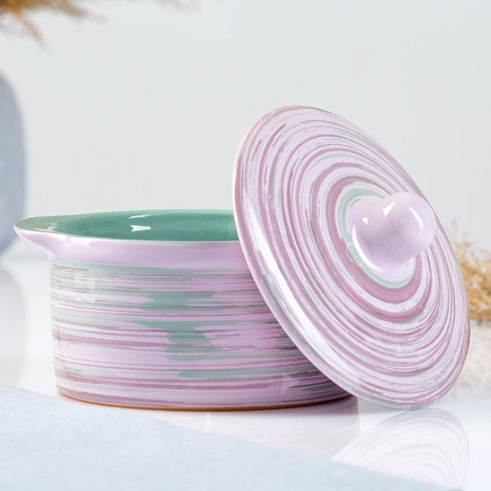 Кастрюля №3, 0,5л / 11х11см, лаванда Кастрюля №3, 0,5л / 11х11см, лаванда