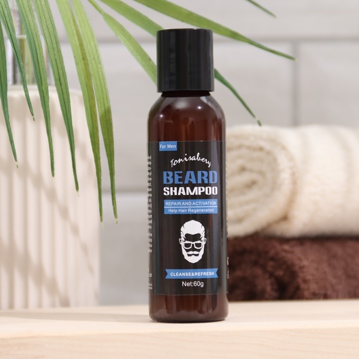 Шампунь для укладки бороды и усов, 60 мл Шампунь для укладки бороды и усов, 60 мл