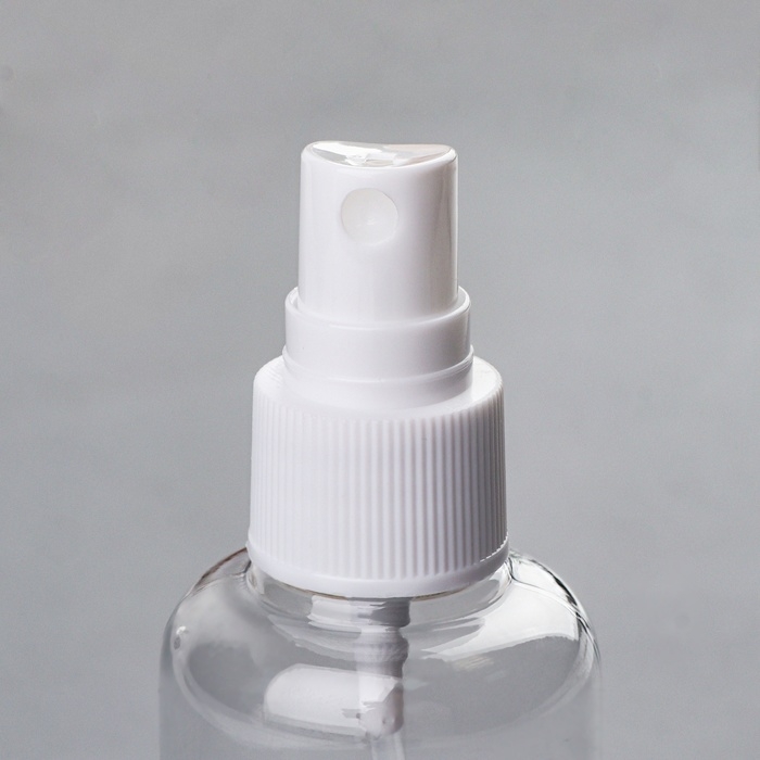 Бутылочка для хранения, с распылителем, со шкалой деления, 75 мл, цвет белый/прозрачный Бутылочка для хранения, с распылителем, со шкалой деления, 75 мл, цвет белый/прозрачный