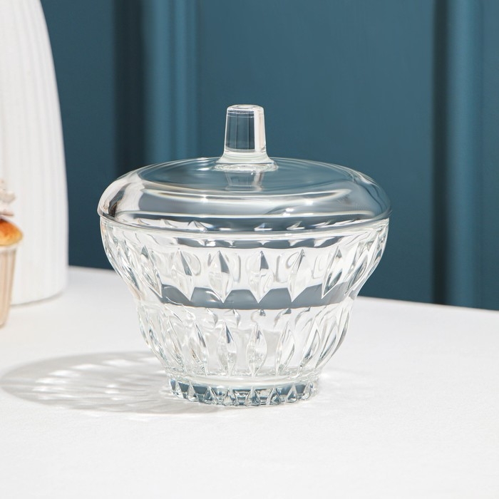 Сахарница стеклянная «Айсд Винтаж», 390 мл Сахарница стеклянная «Айсд Винтаж», 390 мл