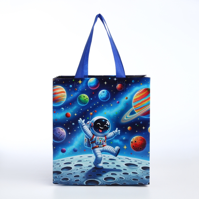 Сумка детская без застёжки, цвет синий