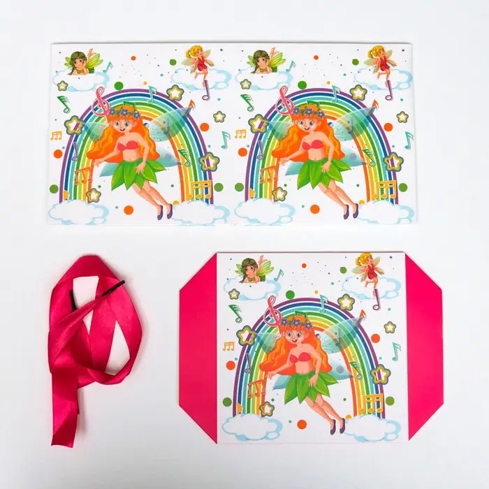 Коробка Самосборная «Детская» Фея 15×15×15 см Коробка Самосборная «Детская» Фея 15×15×15 см