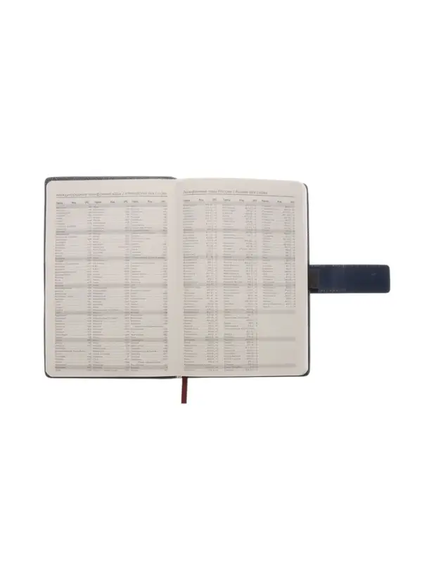 Ежедневник недатированный формат А5, с хлястиком, 128л, линия, пвх, Синий Ежедневник недатированный формат А5, с хлястиком, 128л, линия, пвх, Синий