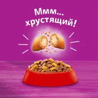 Сухой корм Whiskas для стерилизованных кошек, говядина, 1,3 кг