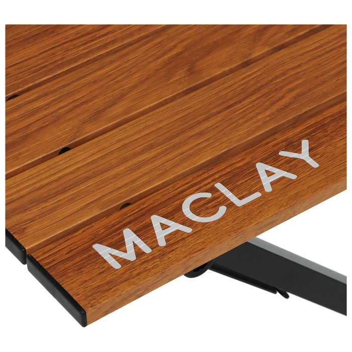 Стол туристический Maclay, складной, 70х60х45 см, цвет под дерево Стол туристический Maclay, складной, 70х60х45 см, цвет под дерево