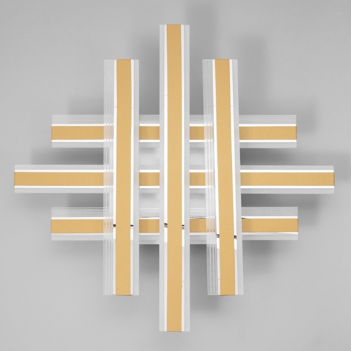 Люстра с ПДУ Люстра с ПДУ "Джема" LED 160Вт 3000-6000Вт RGB золото 70х70х12см BayerLux