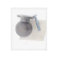 Ручка-кнопка CAPPIO RK146, d=25 мм, цвет графит, 8 шт.
